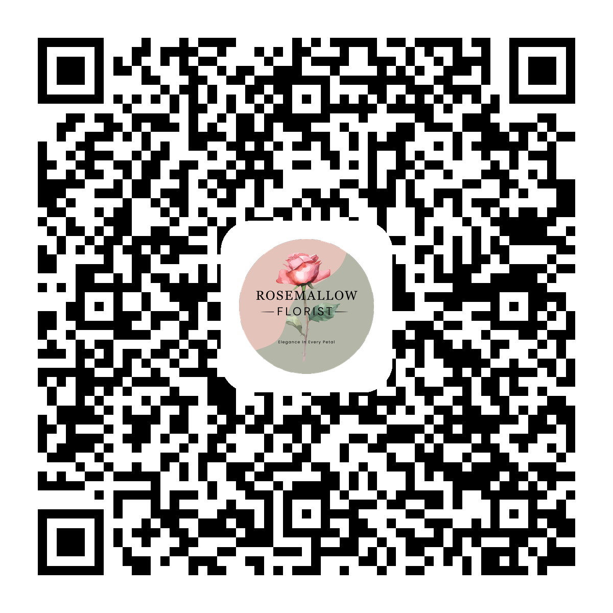 WhatsApp QR - Rosemallow Florist